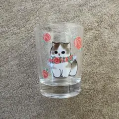 Mofusand モフサンド　ショットグラス ガラスコップ　お花にゃん