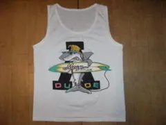 アメリカ製★ボディビル,プロレス,ゴールドジム★サメ サーフィン タンクトップ