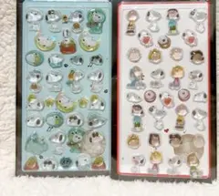 【数量限定早い者勝ち】スヌーピー　ボンボンドロップ　風　3D ステッカー　シール