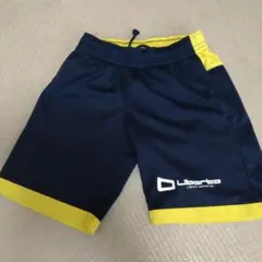 liberta サッカー ハーフパンツ JXS ネイビー/イエロー