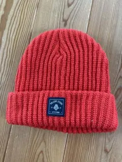 VOLCOM レッドオレンジ ニット帽