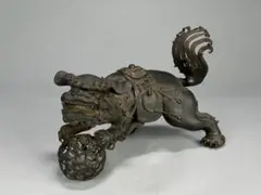 十代 三輪休雪 萩焼獅子置物 共箱 - メルカリ