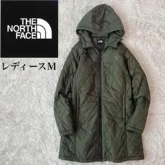 【美品】ノースフェイス キルティングコート 高機能中綿Excelloft ひざ丈