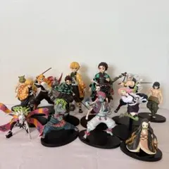 鬼滅の刃 フィギュア 14体まとめ売り バイブレーションスターズ　猗窩座　善逸