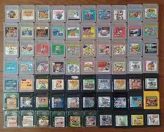 ゲームボーイ ゲームカートリッジ 70個　まとめ売り