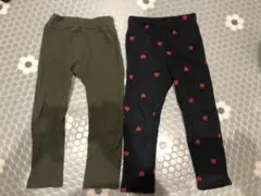 【古着】西松屋　キッズパンツ　2点セット
