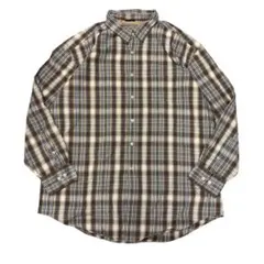 NAUTICA VINTAGE チェック柄 長袖シャツ XXLのサムネイル