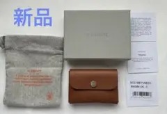 新品　イルビゾンテ　カードケース　ブラウン　SIGARO TOSCANOのサムネイル