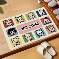 まとめ割有り♪オサムグッズ WELCOMEマット 室内用マット フロアマット