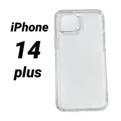 iPhone 14 Plus 用 ケース ポリカーボネートボタン クリア