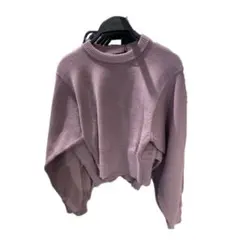 【ZARA】ショート丈　ニットセーター