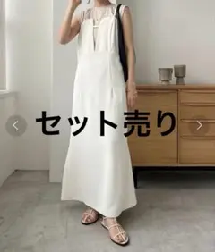 【セット売り】カプリシュレマージュ スリットネックキャミワンピース・Tシャツ