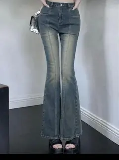 SHEINフレアパンツ