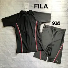 FILA フィットネス水着 フルジップ セパレート水着 半袖 タンキニ 9M