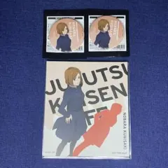 呪術廻戦 カフェ2023 釘崎野薔薇 色紙 缶バッチ