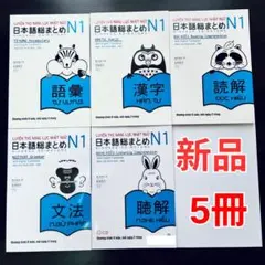 N1 JLPT 日本語能力試験1級対策「総まとめ」5冊セット - メルカリ