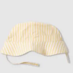 GAP ギャップベビー 帽子 ハット ストライプ 黄色