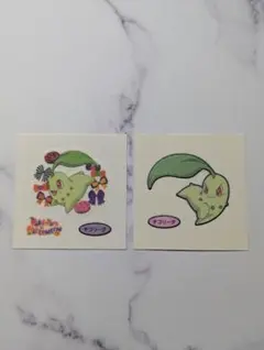 ポケモンパンシール　チコリータ