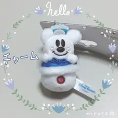 ミニミニ 雪だるま ミッキー チャーム SnoSnow ディズニー リゾート