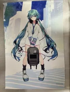 初音ミク B2タペストリー Art by ina