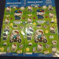 HELLO KITTY POLICE シール 2シートセット