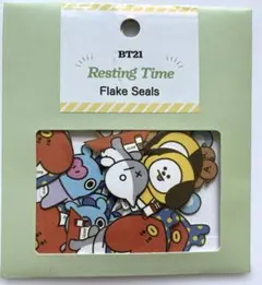BT21 Resting Time Flake Seals 40ピース