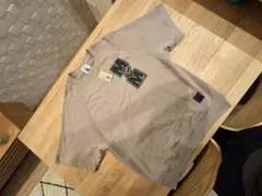 M&M ベージュ ロゴプリント Tシャツ 新品タグ付きのサムネイル