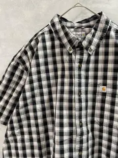 carhartt リラックスフィット チェックシャツ 2XL