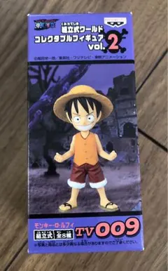初期　未開封　ONE PIECE 組立式ワーコレvol.2 モンキー・D・ルフィ
