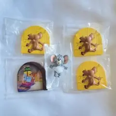 ジェリーとタフィーがいるお家 フィギュア セット