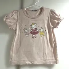 ファミリア　Tシャツ　ピンク　110