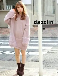 dazzlin シャギー切り替えニットチュニック 2点セット 2026年最新】dazzlin(ダズリン)/シャギー切替ニットチュニックの人気