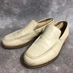 ■ BURBERRY LONDON ローファー　スリッポン　レザー　ベージュ