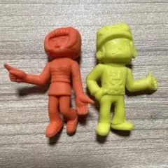 昭和レトロ】レア 火金星人 2種セット カーキンズ 当時物 キーホルダー