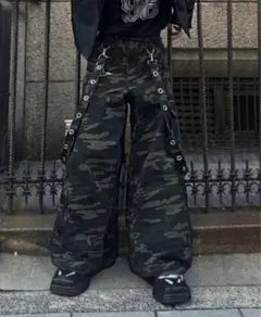 【 完売品・新品 】 Camouflage Wide Cargo Pants