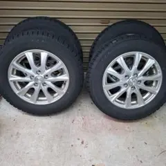 直接引き渡し ブリヂストン スタッドレスタイヤ 195/65R15 4本ホイール