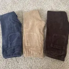 UNIQLOコーデュロイ レギンス 3色セット