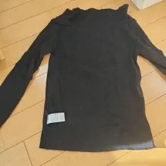 ブラックオフショルダー ニット Lサイズ
