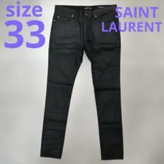 SAINT LAURENT デニムパンツ 33 ブラック サンローラン ジーンズのサムネイル