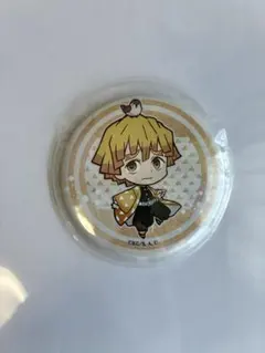 鬼滅の刃 我妻善逸の缶バッジ