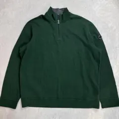 ポロラルフローレン　希少デザイン　ハーフジップニット　リバーシブル　Lサイズ