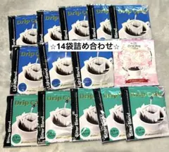 澤井珈琲 ドリップバッグ コーヒー 詰め合わせ 14袋セット　さくら味1袋⭐︎のサムネイル