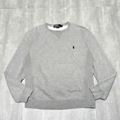 POLO RALPH LAUREN スウェット S ワンポイント刺繍 前V