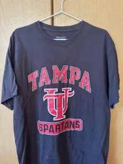 Champion TAMPA SPARTANS Tシャツ 黒