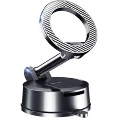 スマホホルダー 車載 マグネット MagSafe対応 吸盤式 360度回転 強力