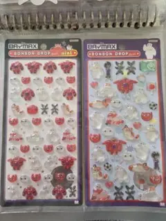 正規品　ベイマックス BONBON DROP シール2枚セット