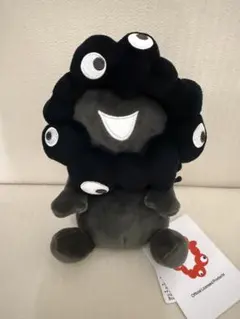 黒 ミャクミャク お手玉風ぬいぐるみ　Sサイズ♪