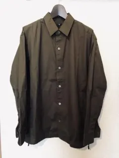 UNIQLO+J ユニクロジルサンダー オーバーサイズシャツブルゾン オリーブ