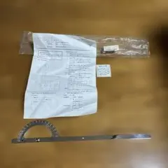 【美品】関節角度計　ステンレス製　東大型　リハビリ　置物　インテリア　A1488 美品】関節角度計 ステンレス製 東大型 リハビリ 置物 インテリア