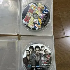 PS3 ゲーム 2本セット ドラゴンボールZ 龍が如く5